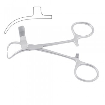 Backhaus Towel Clamp With Tube Holder Stainless Steel, 13 cm - 5"
